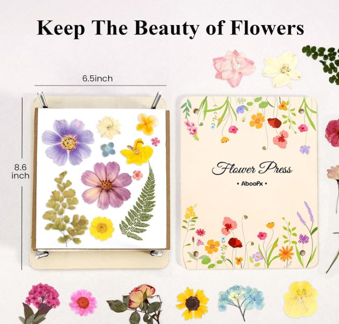 Aboofx Small Flower Press