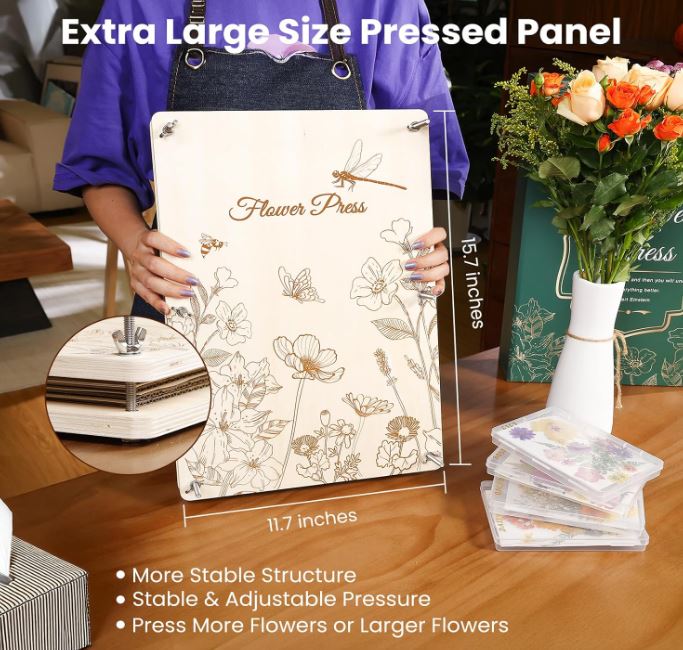 Professional Flower Pressing Kit