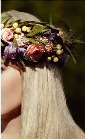 Cottagecore Crafts For Fall: flower crowns