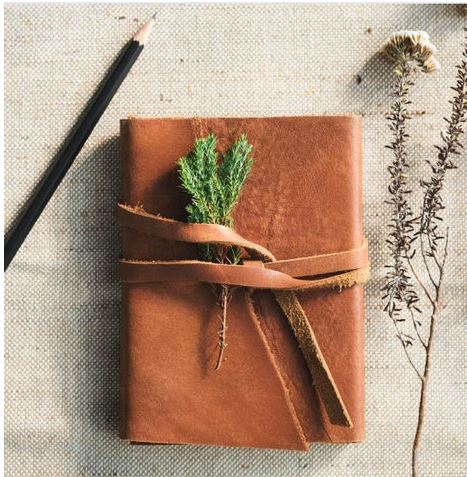 cottagecore crafts for winter: nature journaling