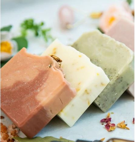 cottagecore crafts for winter: handmade soap