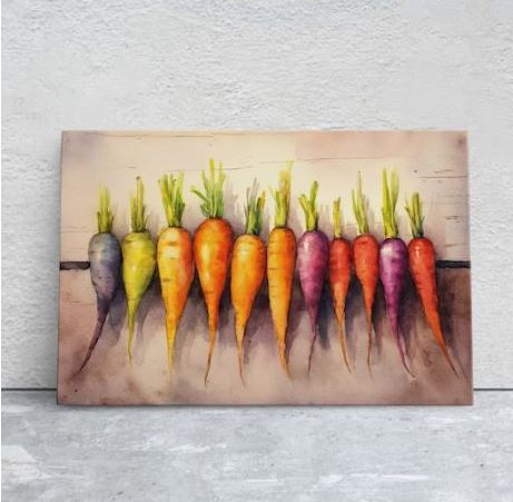 Heirloom Carrots Prints