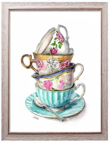 Teacup Artwork