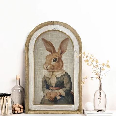 Cottagecore Bunny Art