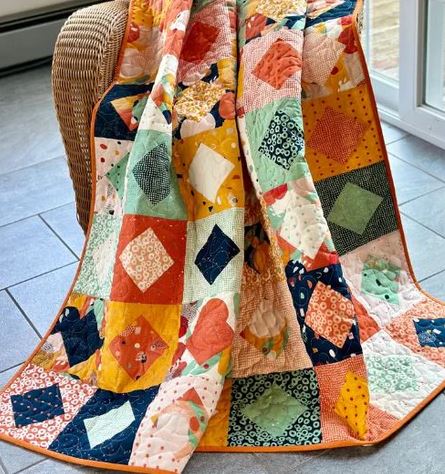 Colorful Handmade Quilt