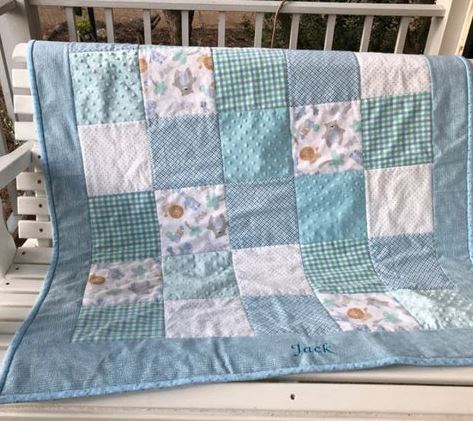 Small Blue Quilt