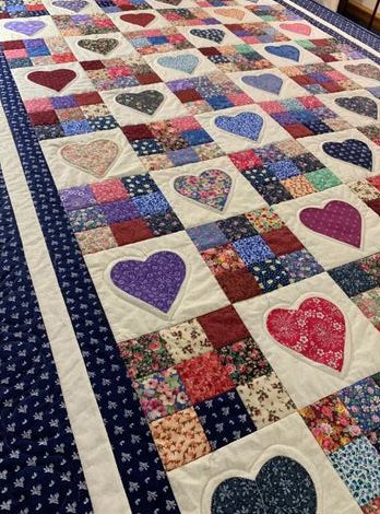 Homemade Patchwork Quilt