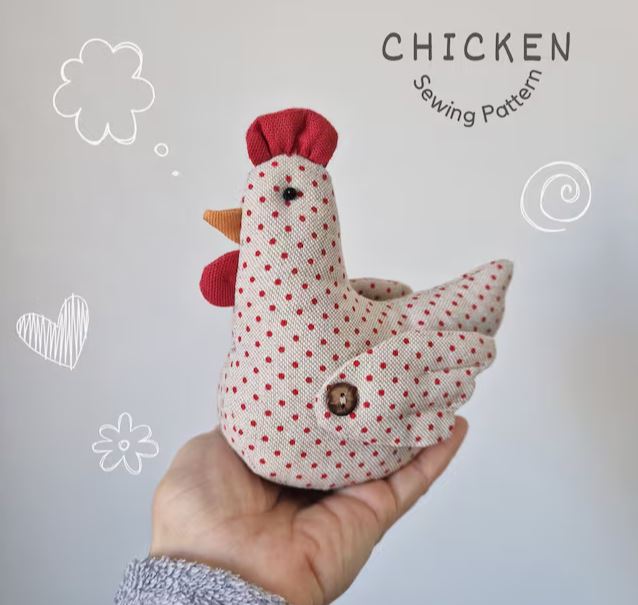 Cute Cottagecore Chicken