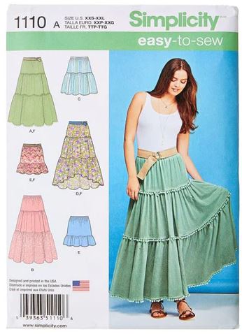 Simplicity Tiered Skirts