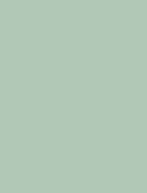 Seafoam Green | Hex #B7C7B5