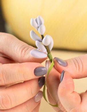 Polymer Clay Bouquet Elements