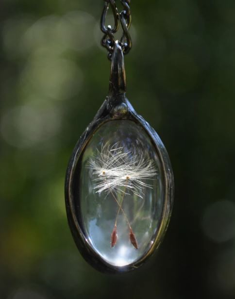 Glass Heart Necklace