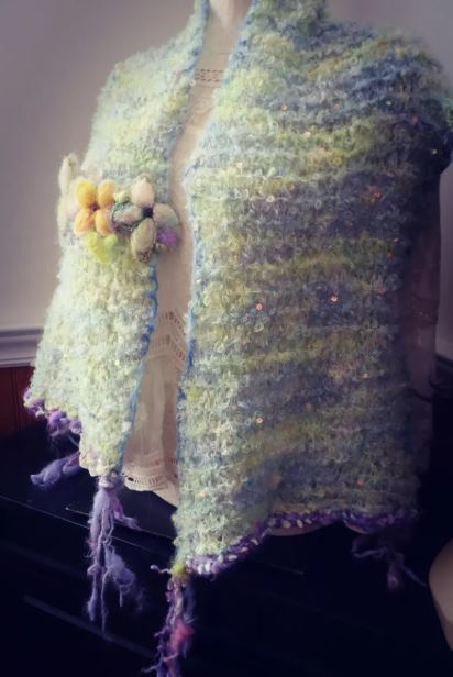 Hand Knitted Wrap