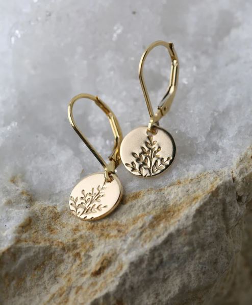 Handmade Gold Stamped Jewelry