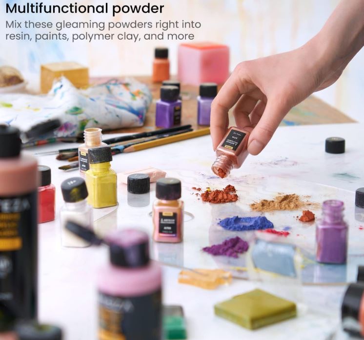 Arteza Mica For polymer clay