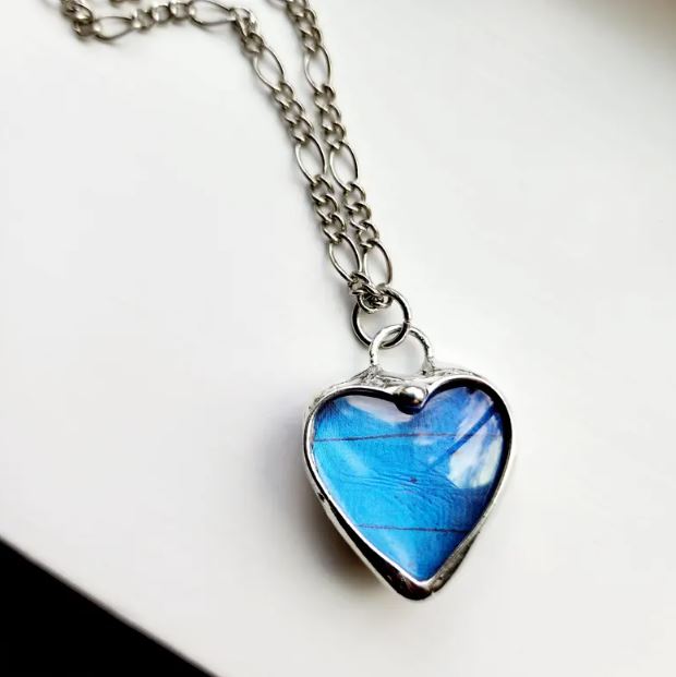 Real Butterfly Pendants cottagecore gift ideas